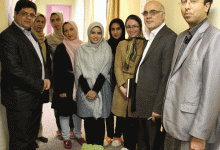 گزارش تصویری هیات رئیسه دانشگاه از خوابگاه خواهران به مناسبت هفته خوابگاه